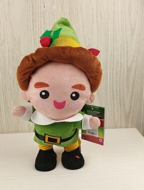 Gemmy "Buddy" The Elf Sidestepper W/Motion & True Sound Tag Works